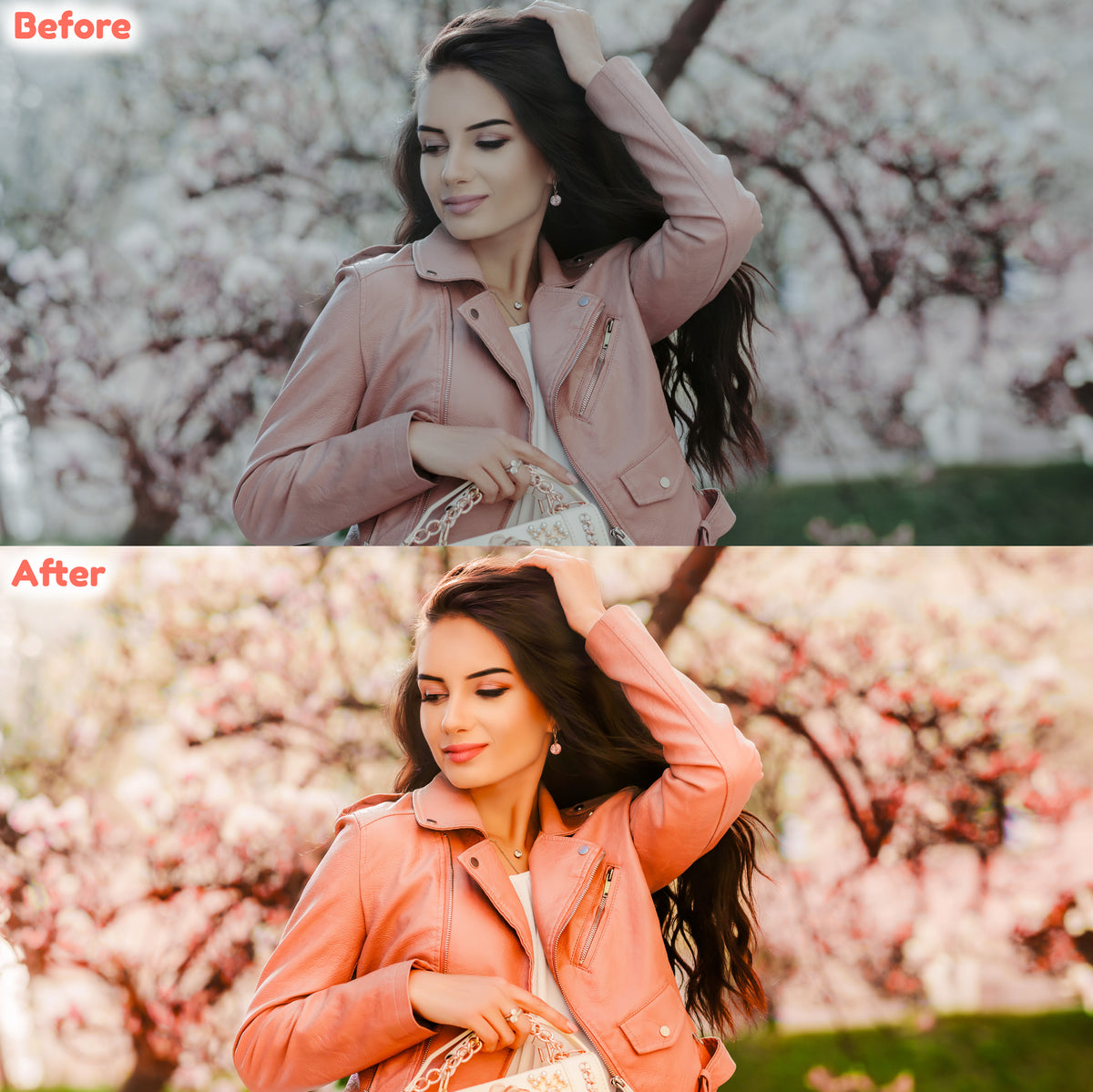 12 Pastel Pink Presets