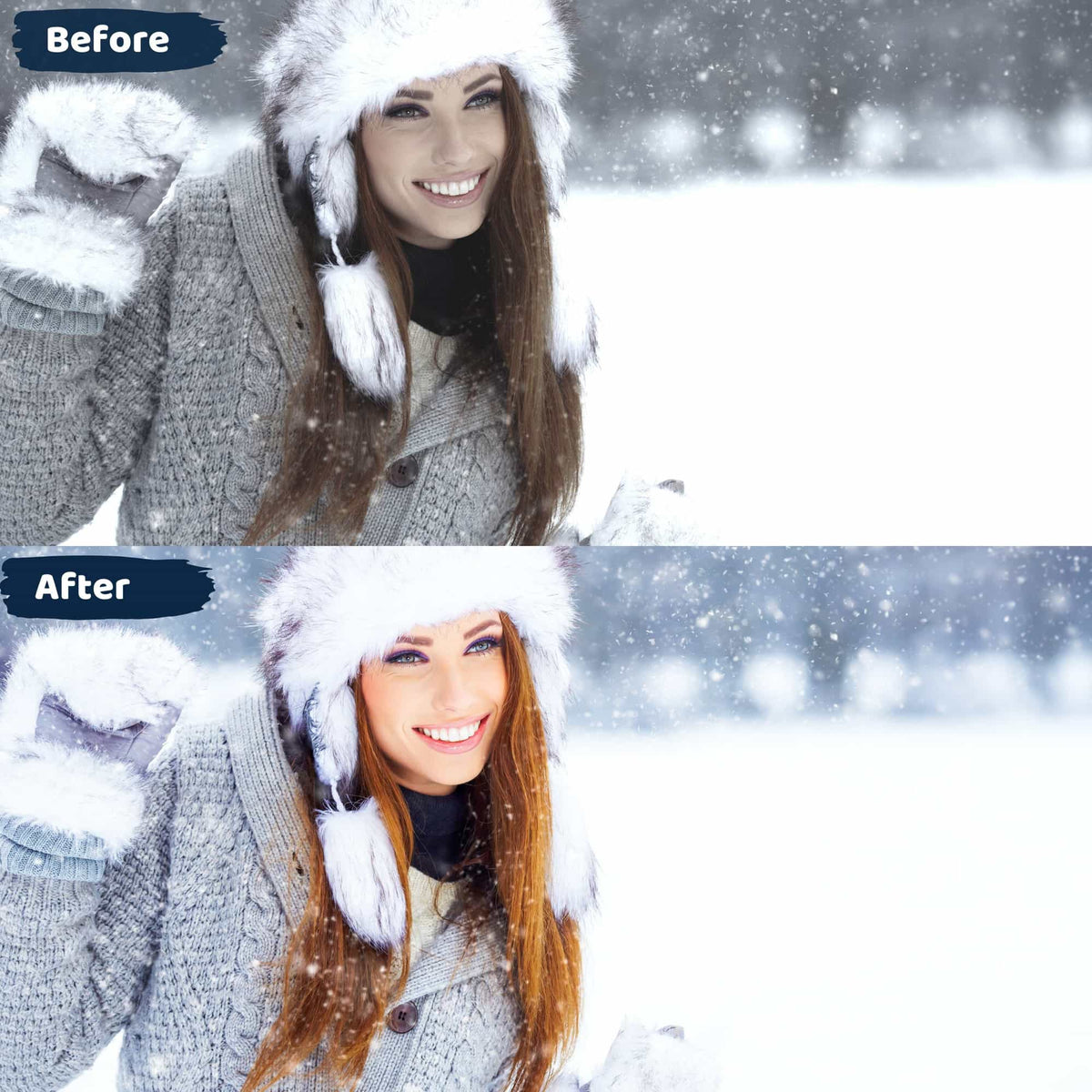 Snow Lightroom Presets Winter