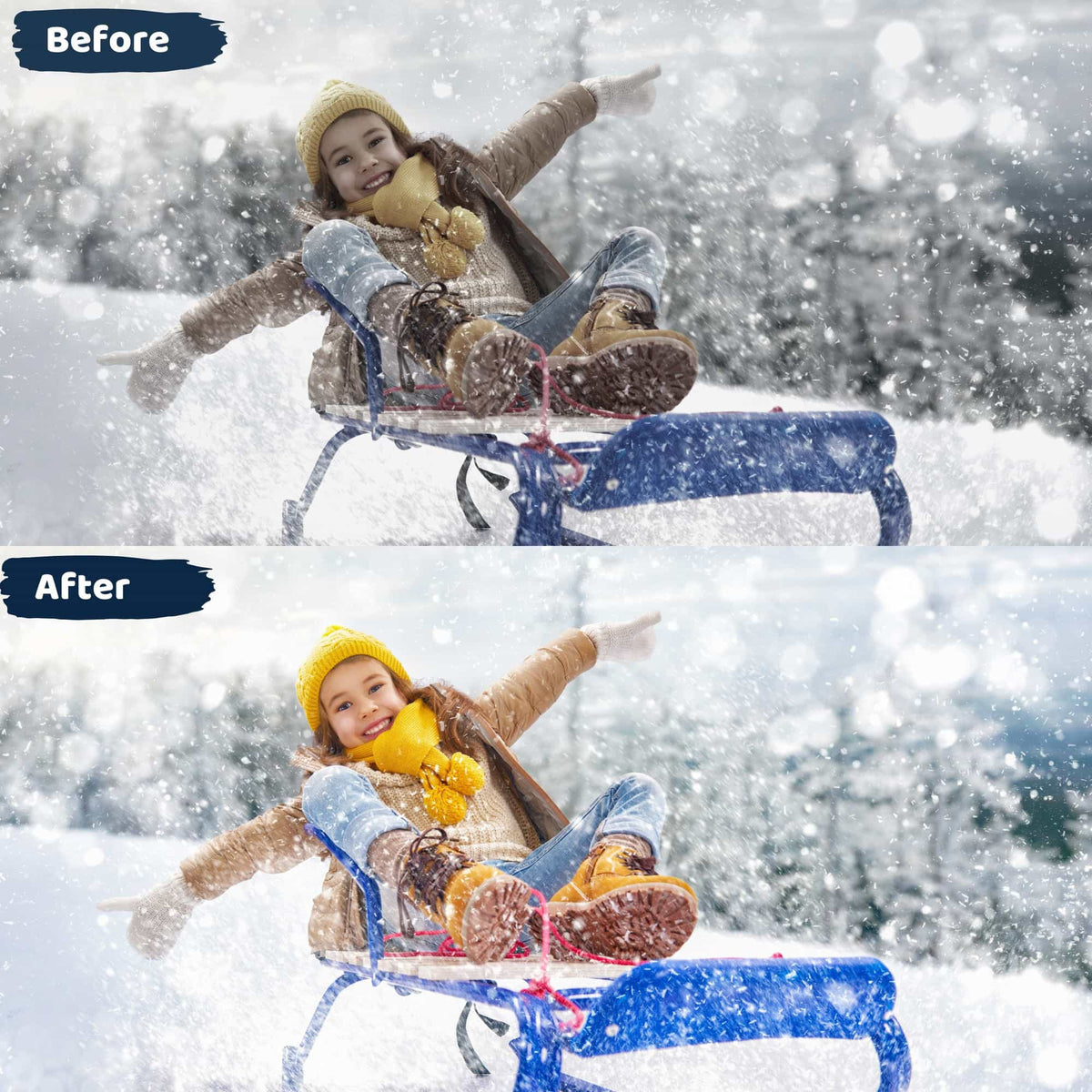 Snow Presets Lightroom Mobile and Desktop