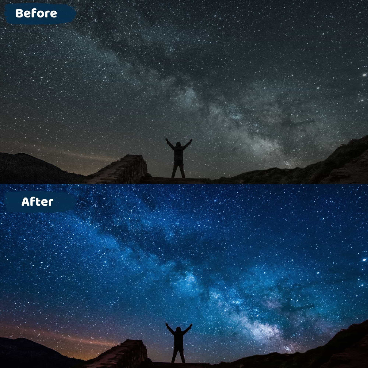 Starry Nights 2 Grid Comparison Before and After Horizontal v3
