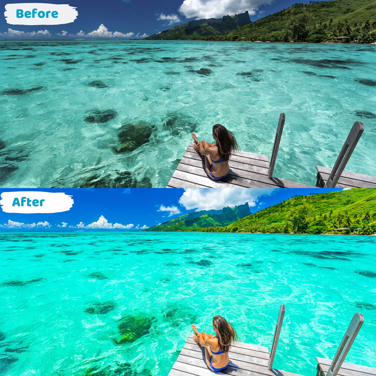 Summer Filter Lightroom Beach Presets