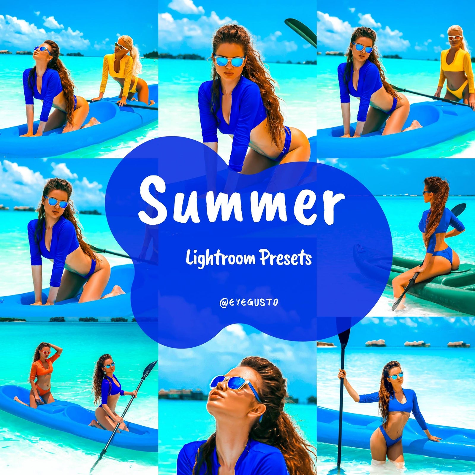 Summer Lightroom Presets Beach Instagram Mobile