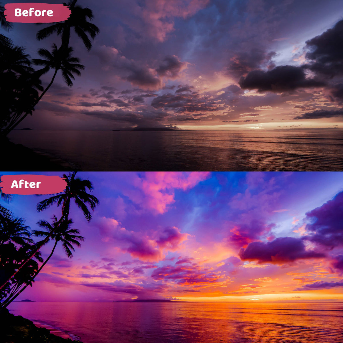 Sunset Filter Lightroom Mobile