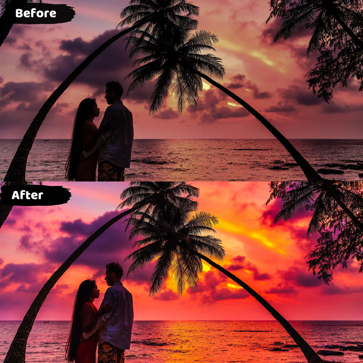 Sunset Lightroom Presets Mobile and Desktop