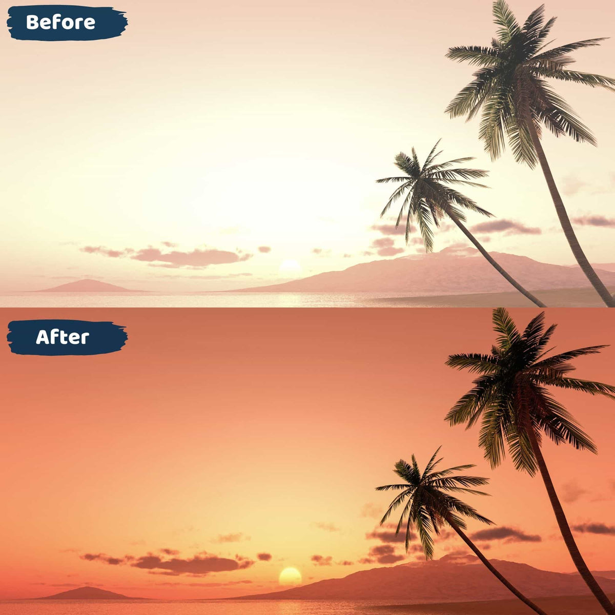 Sunset Lightroom Presets Mobile and Desktop