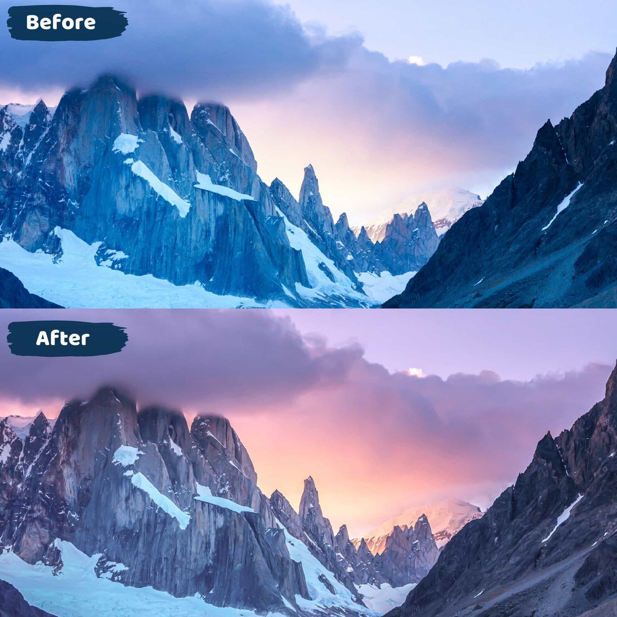 Sunset Lightroom Presets Moody