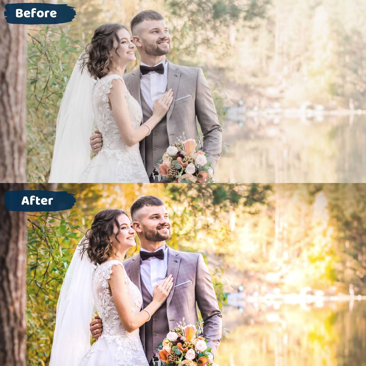 70 Wedding Lightroom Presets Professional Desktop and Mobile