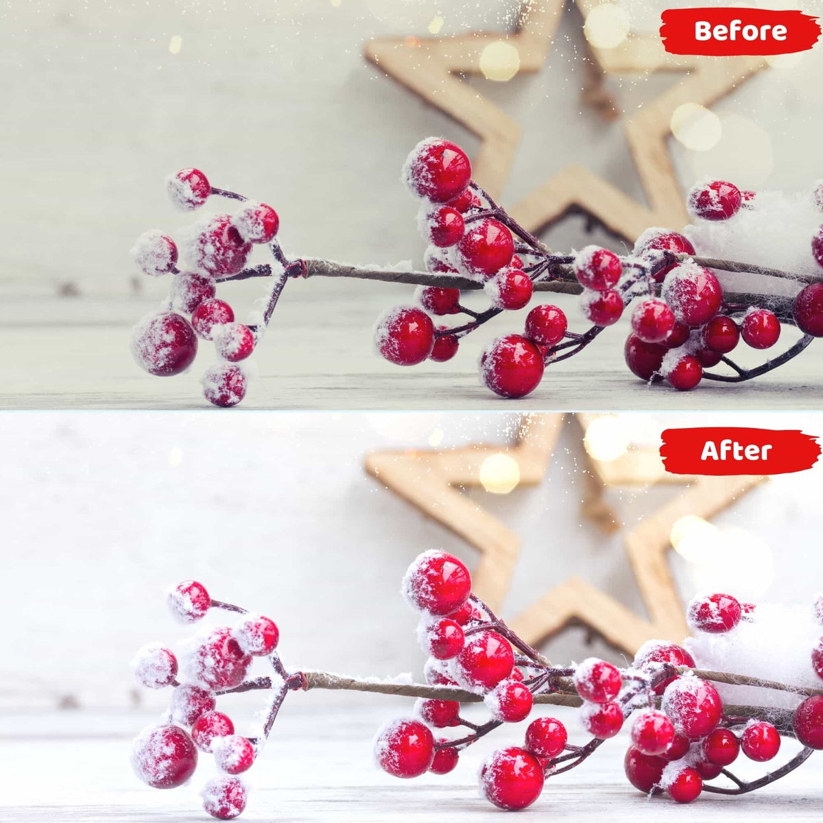 16 White Christmas Presets