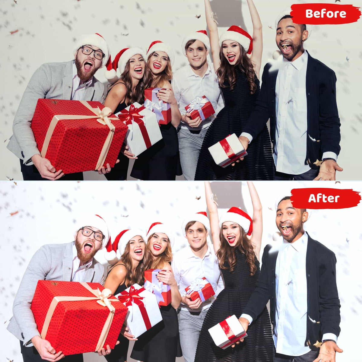 16 White Christmas Presets