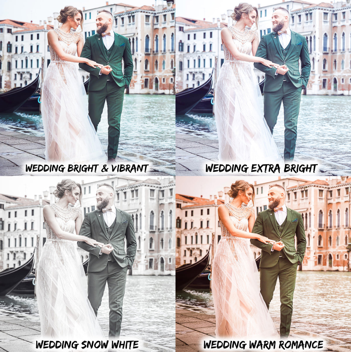 12 Wedding Presets