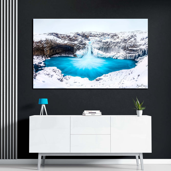 Frozen Waterfall - The Mesmerizing Land of the Ice